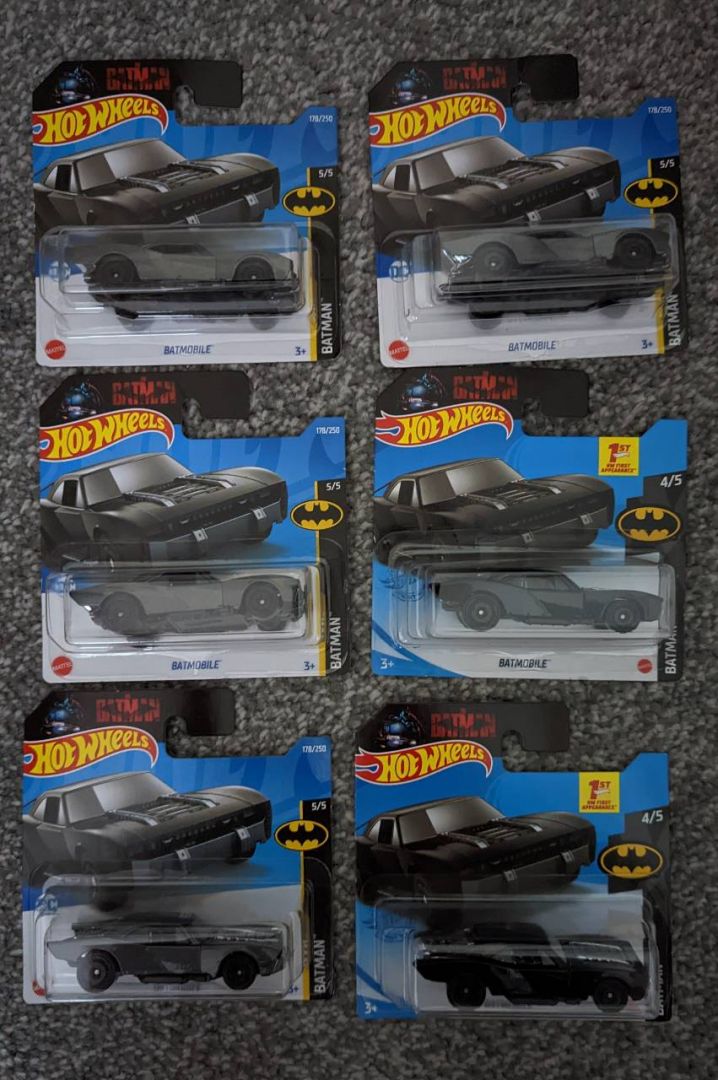 Hot Wheels 2022 - Batmobile - The Batman 5/5 [Gray] 178/250