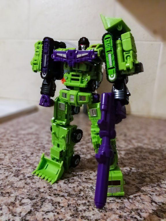 Legends Devastator. AKA MFT Oversized KO of DX9 Hulkie.